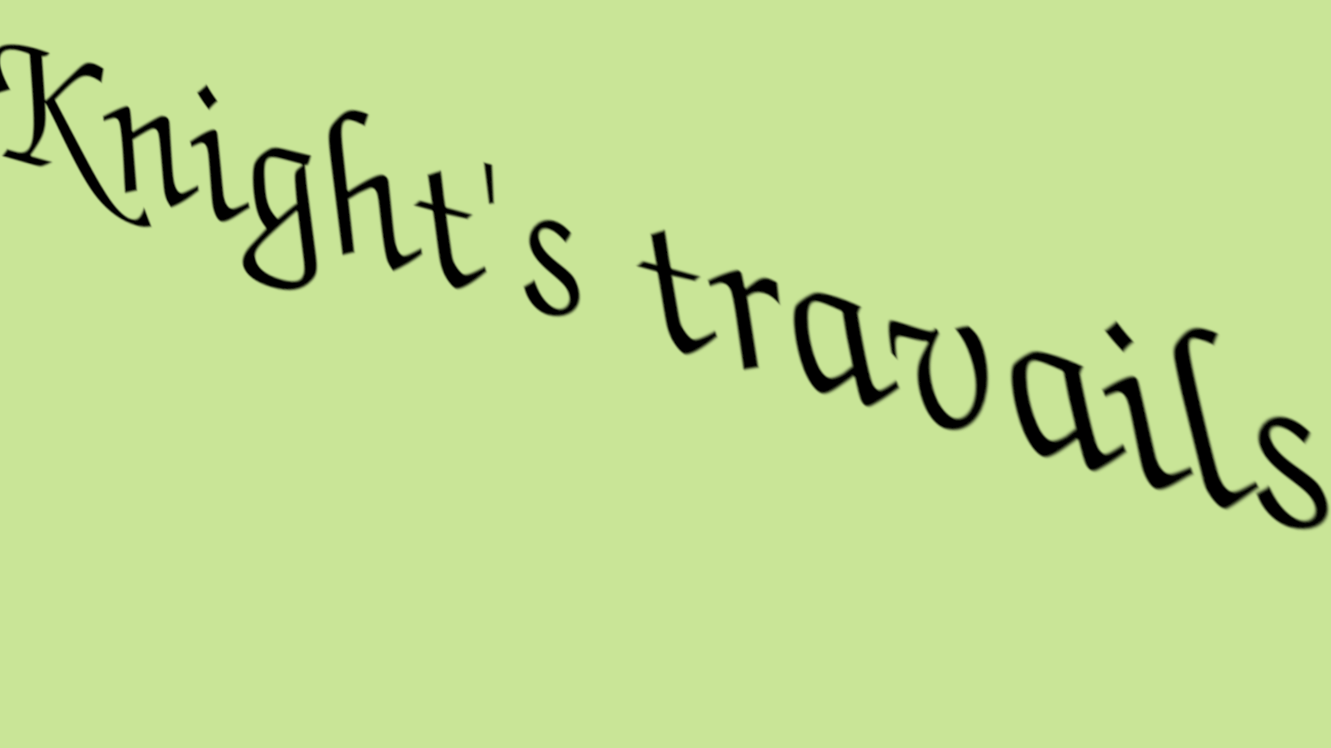 knight's tour project